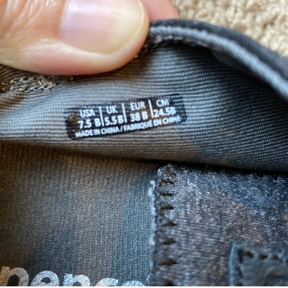 Spenco Santa Clara Shoes Womens Sz 7.5 B Black Lace Up Arch Support Casual NWT - Picture 5 of 8